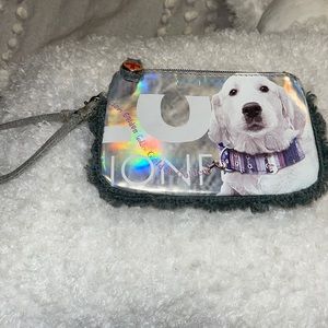 Fuzzy Nation Dog lovers Golden Retriever wristlet